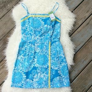 Lilly Pulitzer Jesse Romper Ariel Blue Lion